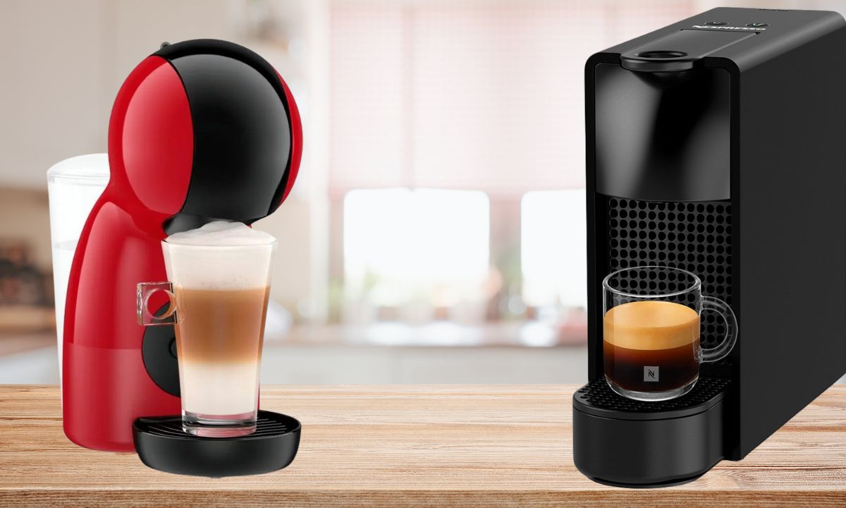 dolce gusto i nespresso aparti za kafu u kuhinji